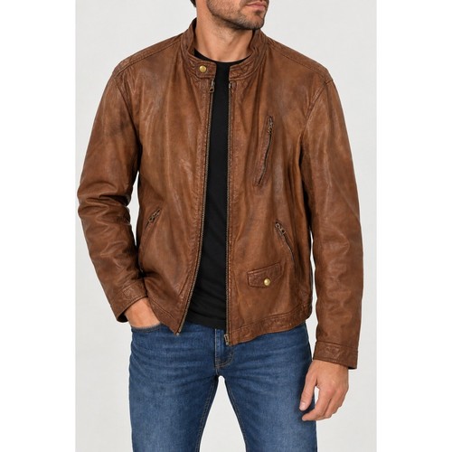 Giacca pelle capra - di,