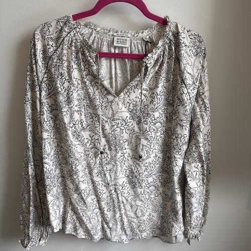Blusa donna floreale scotch - blusa,