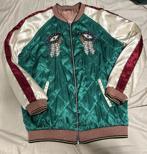 Bomber reversibile raso - bomber,