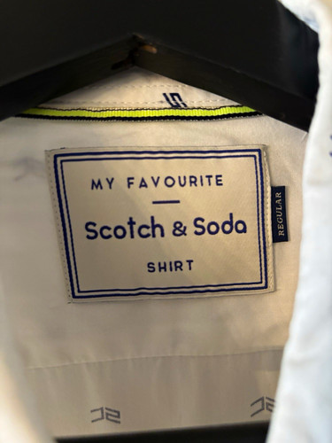 Camicia bianca con stampa - , logo