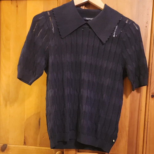 Camicetta maglia nera - in,