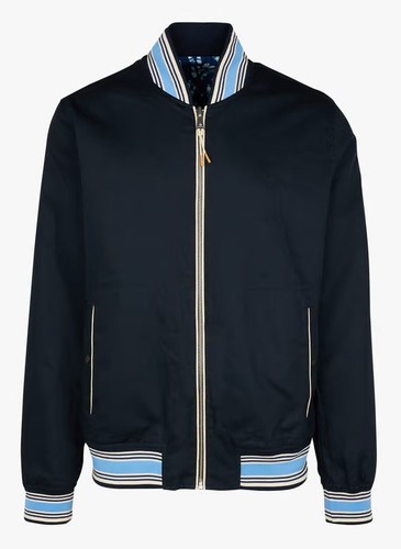 Giacca blu navy reversibile