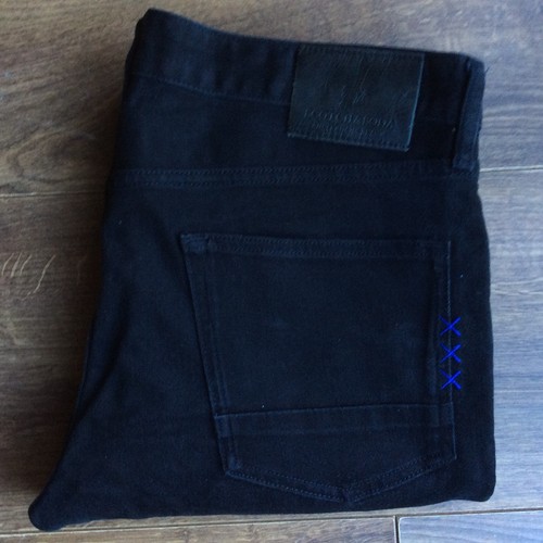Jeans slim elasticizzato nero