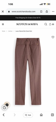 Scotch soda pantalone slim - scotch,