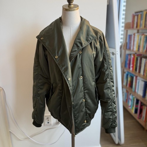 Scotch and soda bomber verde - and,