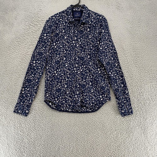 Camicia scotch soda uomo blu - scotch, &