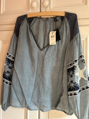 Camicia cotone blu scotch - blu,