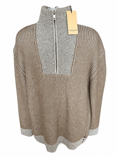 Maglione maglia quarto - , zip